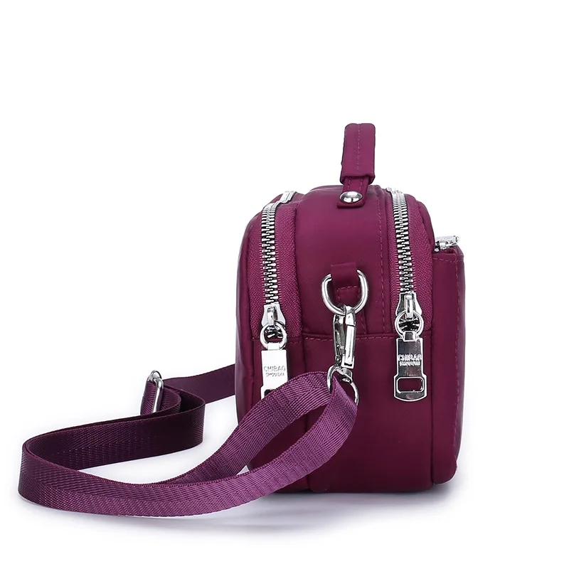 Нейлоновые женские сумки на плечо маленькая Водонепроницаемая нейлоновая сумка