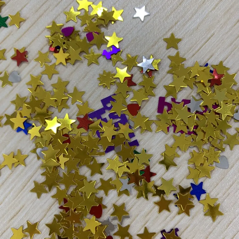 2 упаковки яркие свадебные принадлежности с блестками вечерние конфетти блестки