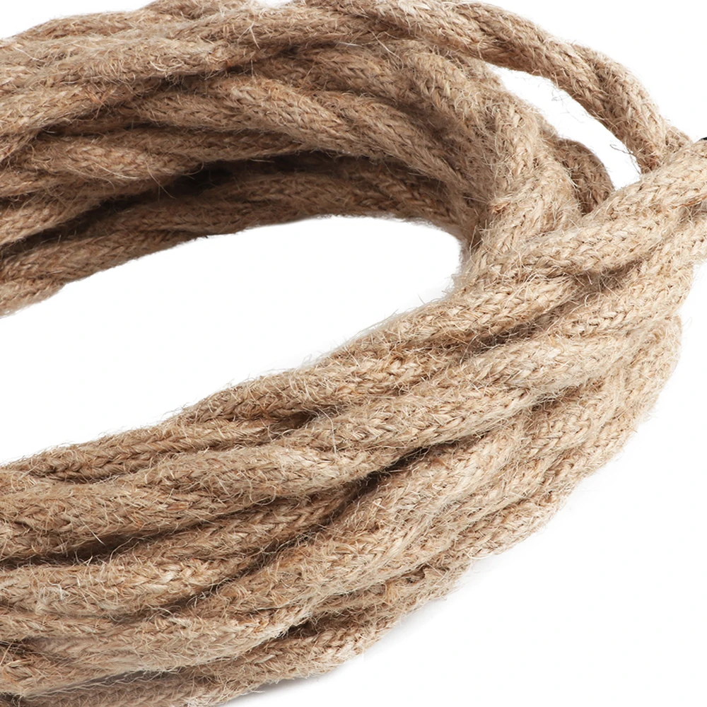 2 четыре ядра 3 со скрученными жилами из пеньковой веревки коннекторов для