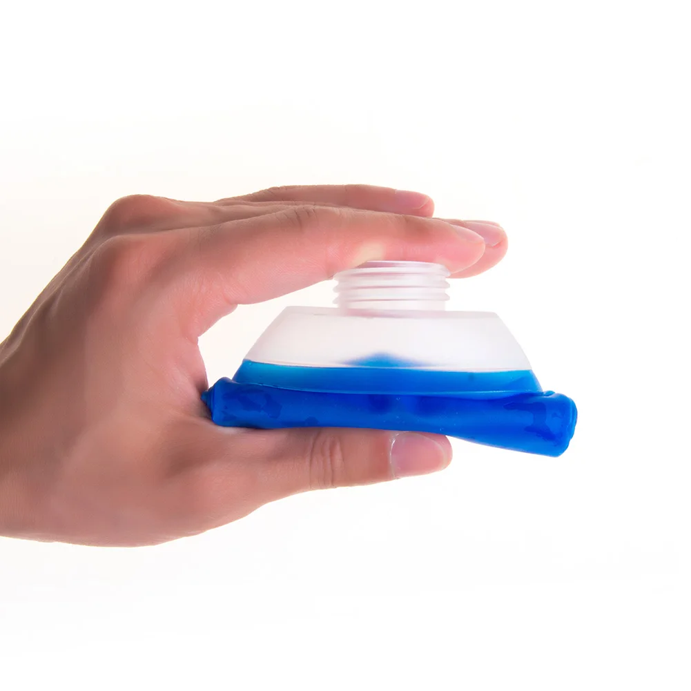 AONIJIE походная мягкая колба с водяным пузырьком Складная складная бутылка для