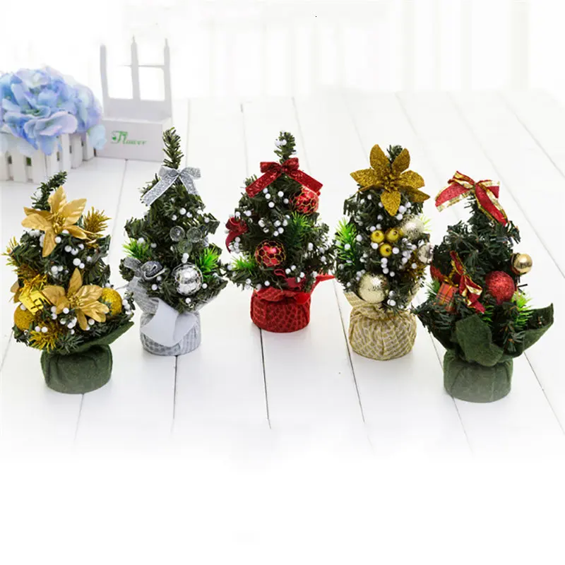 Рождественская елка украшение для спальни Настольная игрушка кукла подарок