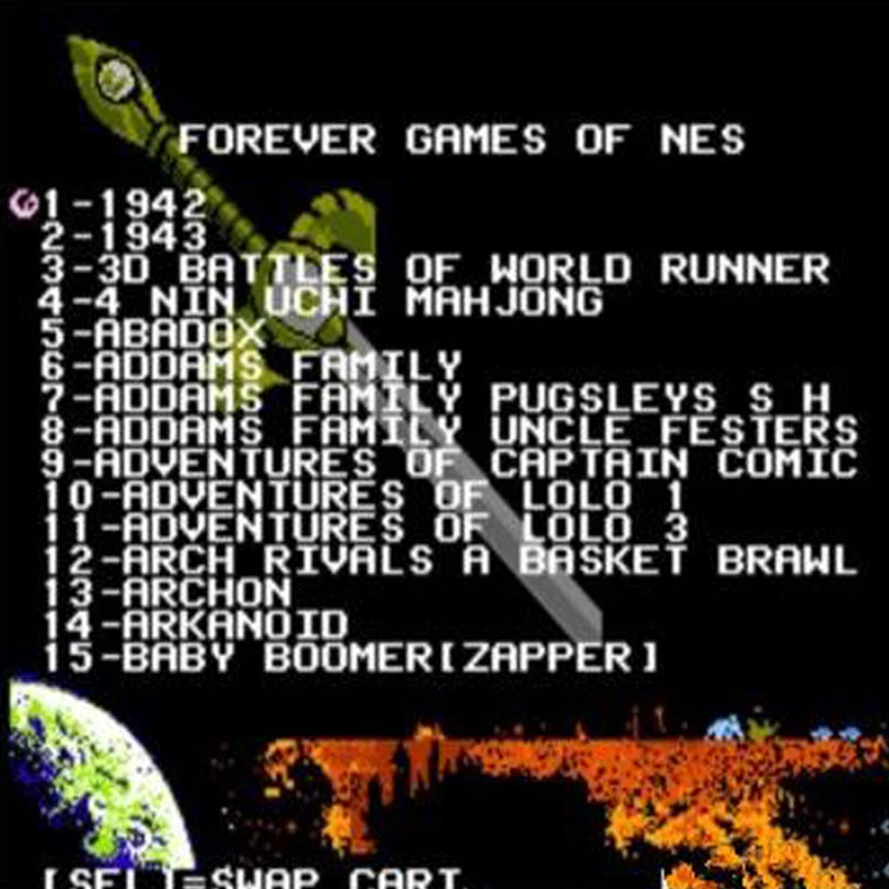 Игровой картридж FOREVER DUO 852 в 1 (405 + 447) для 60-контактной игровой тележки всего