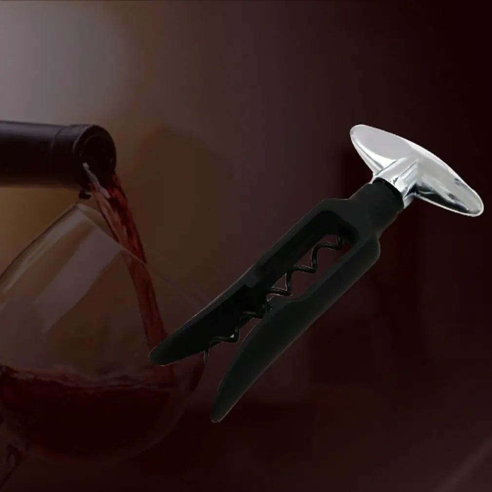 

Wine Opener Zinc Alloy Wine Corkscrew Champagne Multi-function Jet Easy To Hold Stylish Design Convenient Control Wine Corkscrew