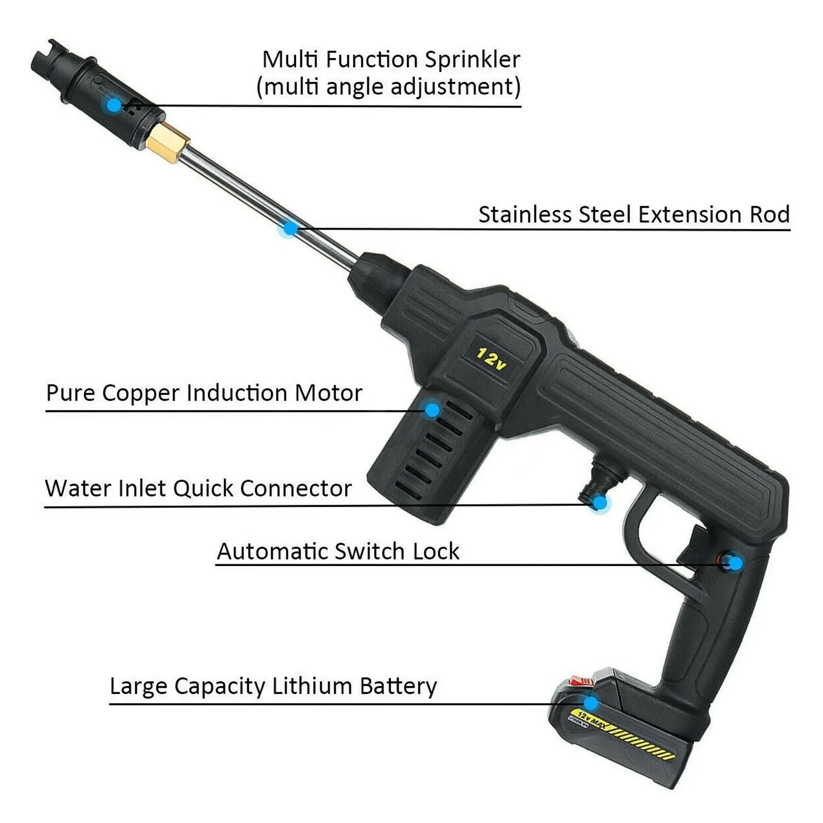 Продажа Мойка высокого давления для автомобиля, 22/38 в, бар