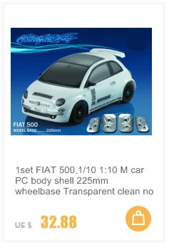 1 Набор VW BEETLE PC drift RC PC Корпус Корпуса 195 мм ширина прозрачный чистый без окраски drift body hsp hpi trax Tamiya