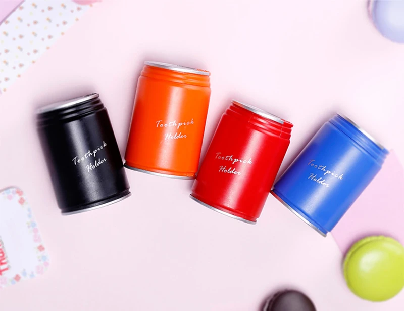Автоматический креативный Держатель колы зубочистки контейнер для домашего