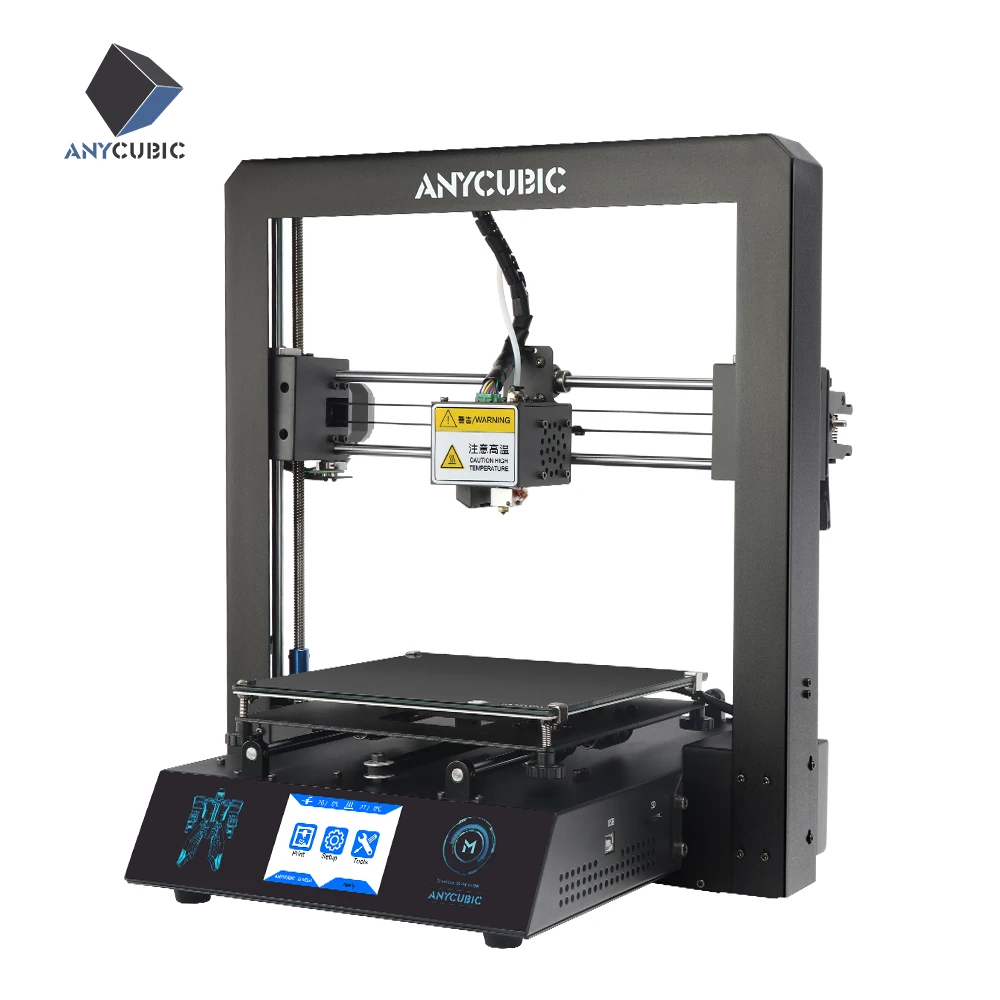 ANYCUBIC I3 Мега 3d принтер новое обновление Полный металлический каркас FDM Настольный сопло размера плюс решетчатая платформа 3d принтер DIY комплект