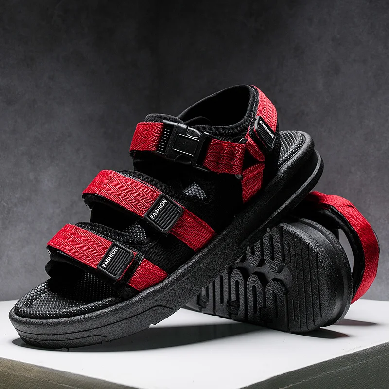 2021 Men's Sandals Gladiators Casual Roman Shoes Men Women Summer Beach Shoes Sport Water Flip Flops Sandalia Casual Sneakers