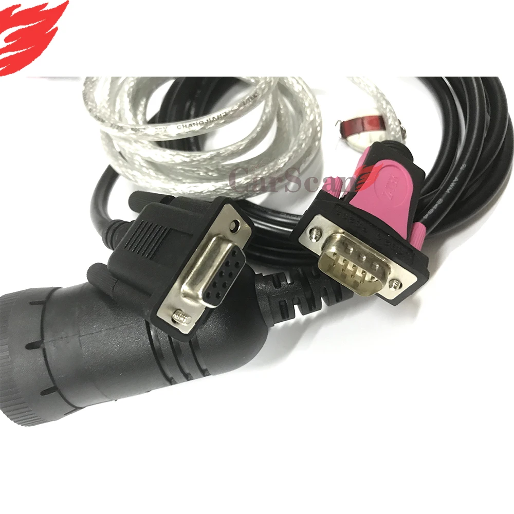 Диагностический сканер DB9-9 контактов для диагностики автомобиля программы фибры