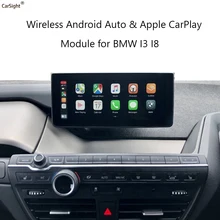 CarPlay Apple Wireless Android Auto Retrofit Phone Mirror Screen Car Play Module for BMW i3 i8 NBT OEM Multimedia Infotainment