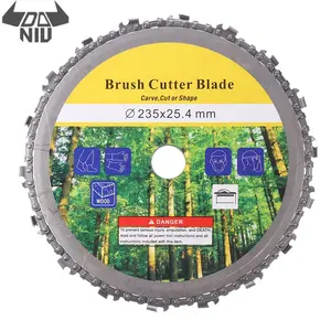 DANIU, 1 шт., 230 мм, 9 дюймов, лезвие для кустореза, цепной диск, триммер для травы, газонокосилки, Сменные аксессуары