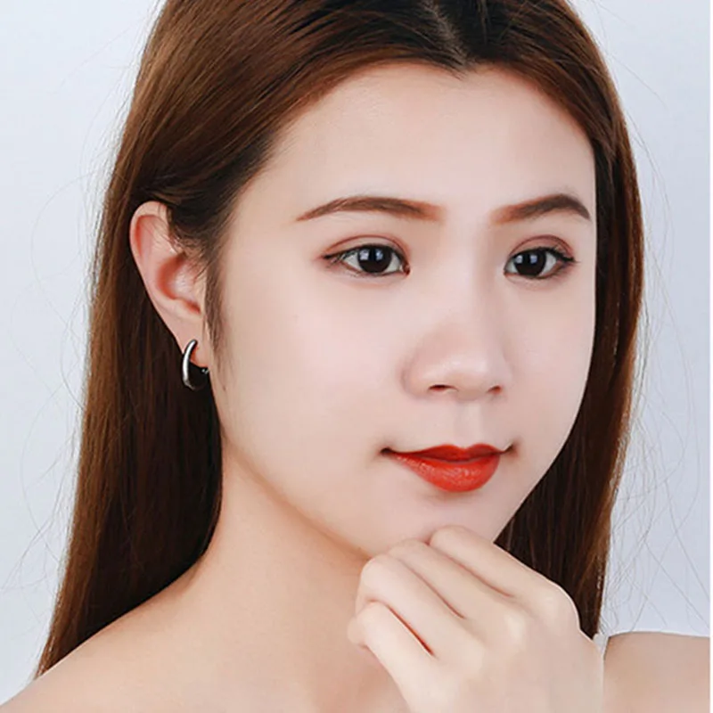 Серьги-гвоздики женские из серебра 925 пробы с защитой от аллергии | Украшения и