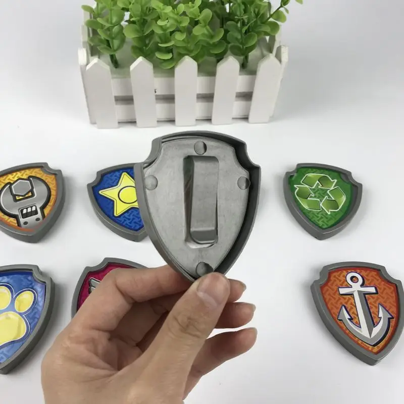 6 шт./лот вращающийся значок в виде мастера с лапами набор игрушек на день