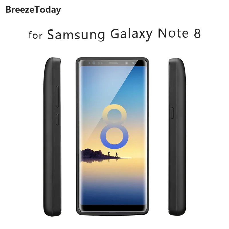Чехол с зарядным устройством для Samsung Galaxy Note 8 6500 мАч|Чехлы аккумулятором| |