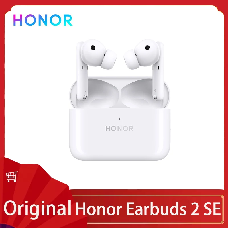 

Новинка, оригинальные наушники Honor Earbuds 2 SE, беспроводные наушники TWS, Bluetooth, 32 часа работы от батареи, Bluetooth, активное шумоподавление, 5,2