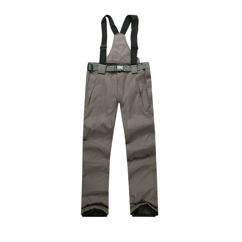 Men Ski Pants 2019 New Warm Outdoor Sports Waterproof Women's Snow Trousers Adult Suspenders Winter Snowboarding | Спорт и
