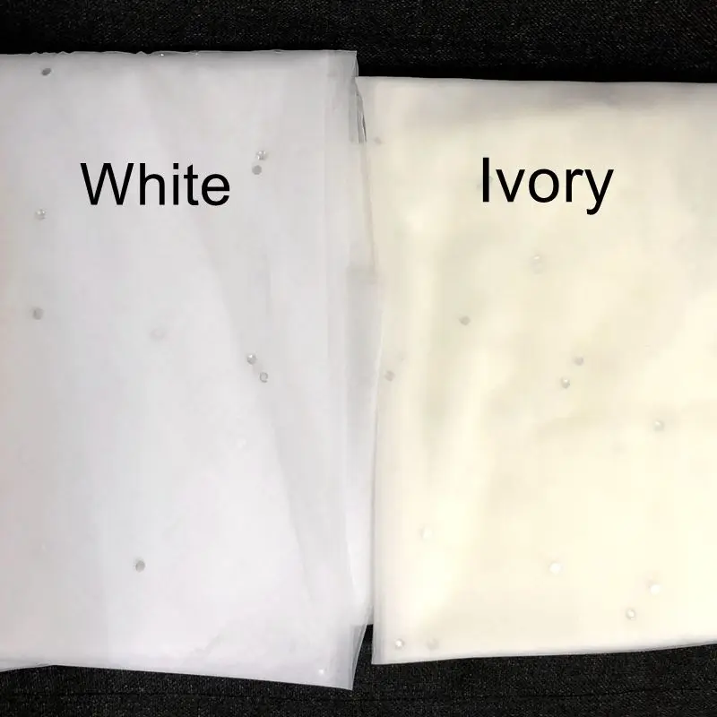 Свадебные белые/цвета слоновой кости Длинные свадебные Фата Мантилья аксессуары