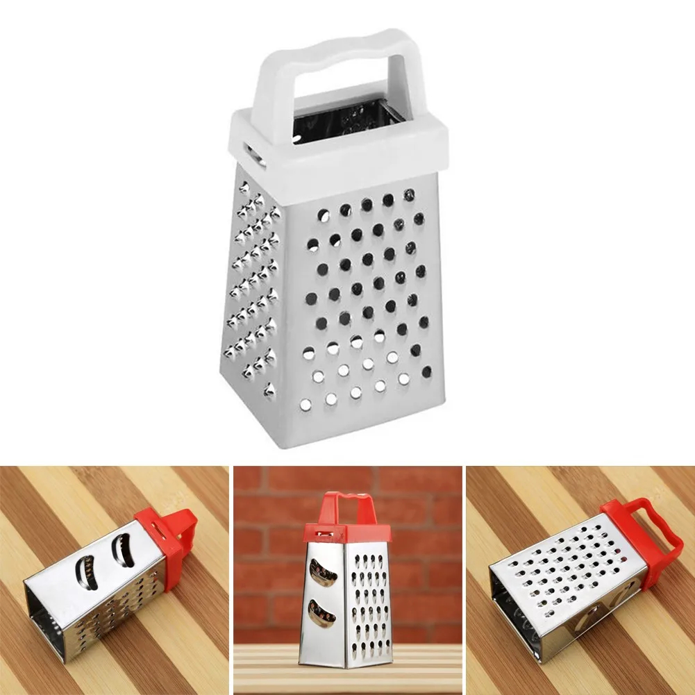 

Mini Grater Four-Sided Stainless Steel Garlic Grater Multifunctional Peel Cutter Fruit Ginger Planer Cutter Kitchen Gadgets