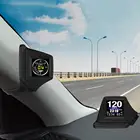 Гаджет HUD OBD2 + GPS бортовой компьютер HUD A-образная накладка установка оборотов в минуту турбо давление температура масла вода GPS Спидометр