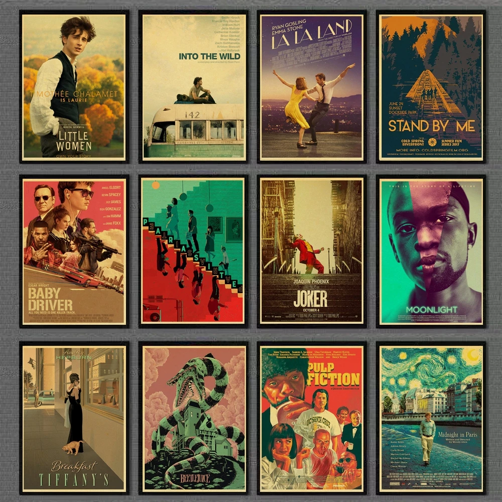 Классический Кино пропаганда плакат Акира/Pulp Художественная Литература/Завтрак