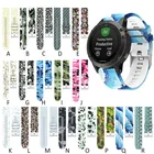 Ремешок 22 мм для Garmin Fenix 66 Pro 55 Plus Forerunner 935подход S60 Quatix 5, быстросъемный силиконовый ремешок для наручных часов с принтом