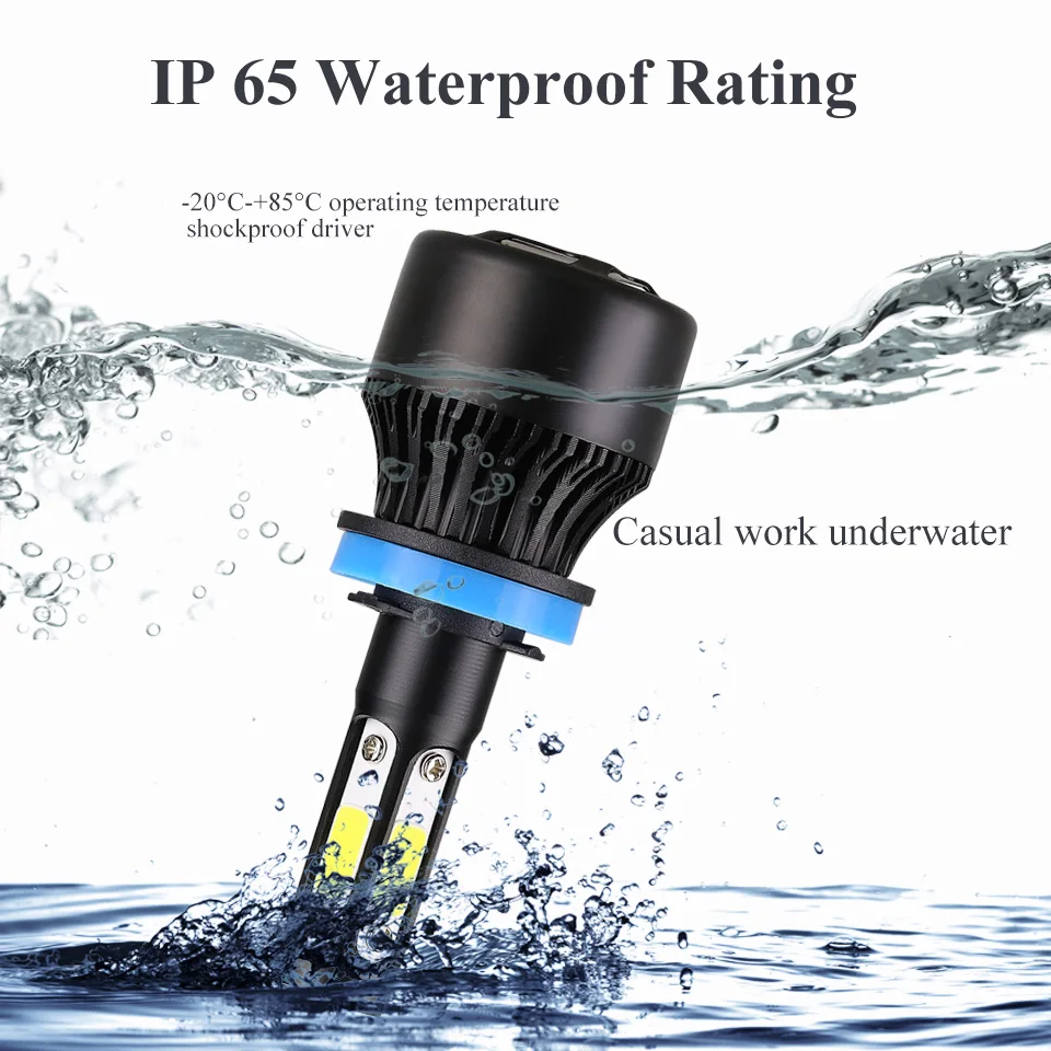 

ANMINGPU 10000LM H11 Led Headlight Bulb 9005 HB3 Led Canbus 9012 HIR2 360 Degree H4 H7 Led 9006 HB4 H8 H9 Led Bulb 12V 6500K