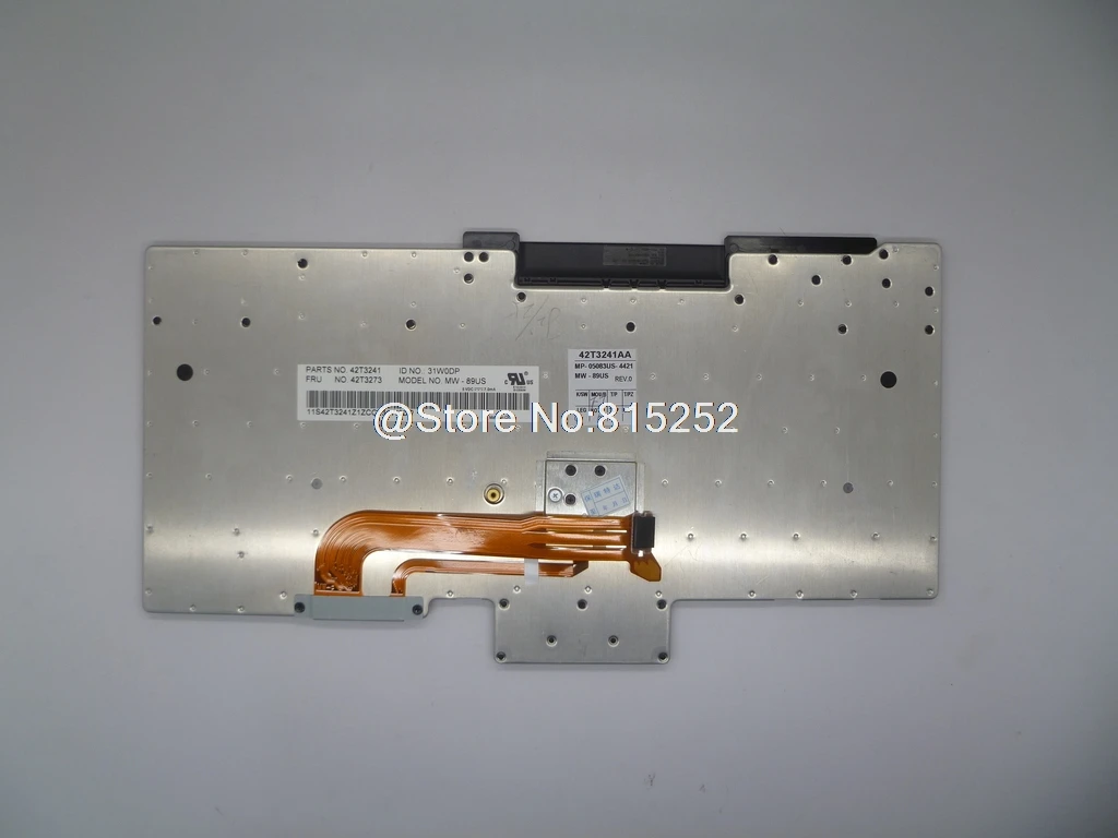 Клавиатура для Lenovo Thinkpad T60 T60P T61 T61P R60 R61 Z60 Z61 T500 R400 R500 T400 W700 английский американский