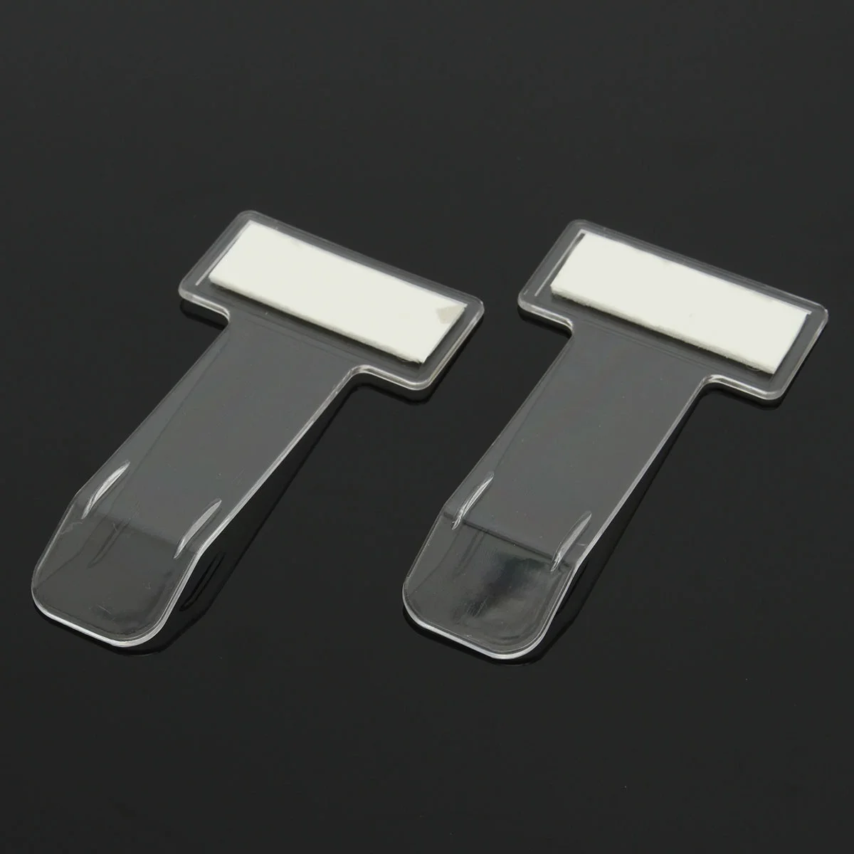 

2pcs Car Vehicle Parking Ticket Permit Holder Clip Sticker Windscreen Window