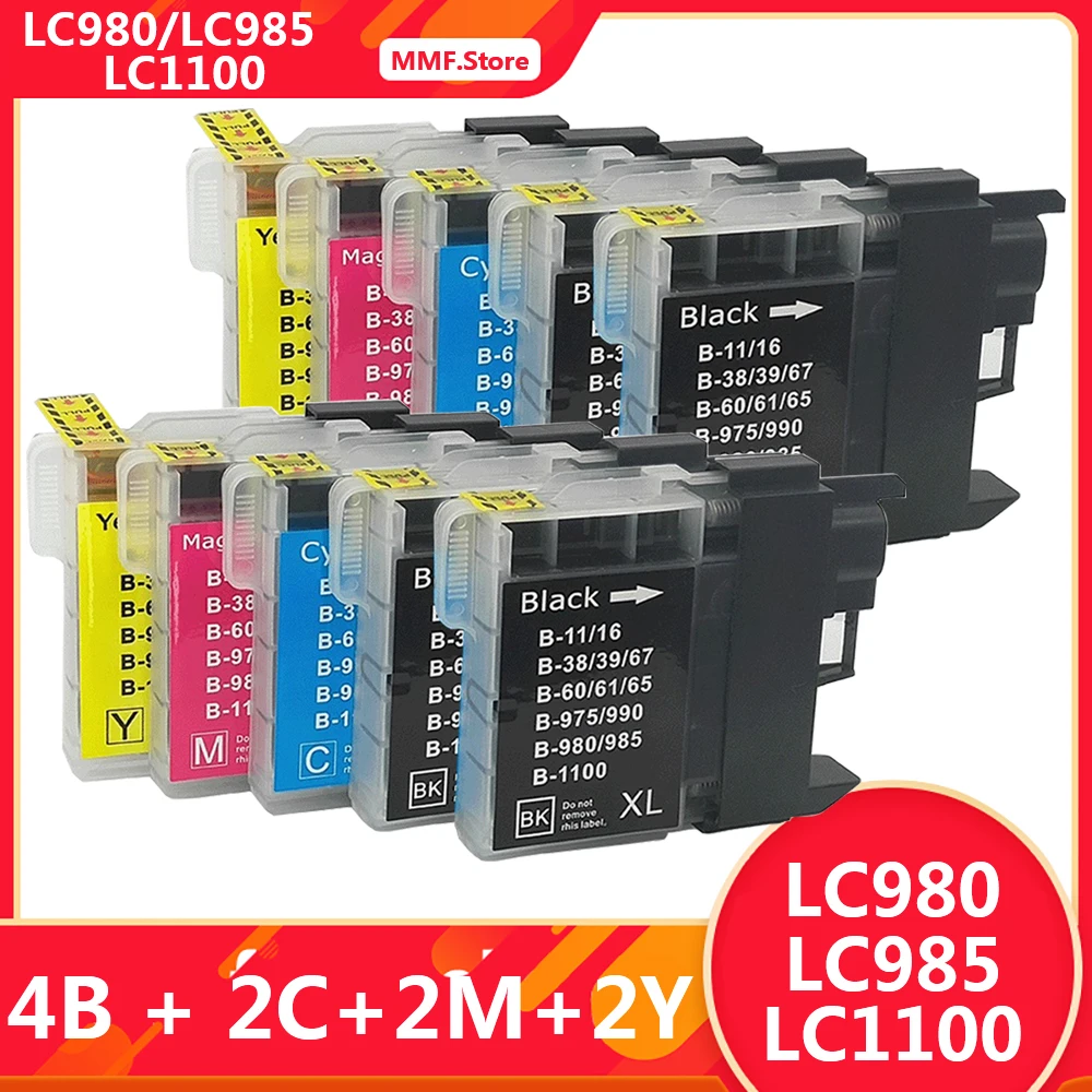MMF для Brother LC 1100 / 980 985 MFC 290C 295CN 490CW 5895CW 6490CW 790CW 990CW J265W DCP 165C 375CW 385C 6690CW J140W | Компьютеры и