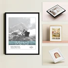 Черные, белые и золотые рамки для фотографий 21x30 30x40 40 40x50 15x2 0 см, алюминиевые фоторамки, постер, холщовая настенная рамка, украшение для гостиной