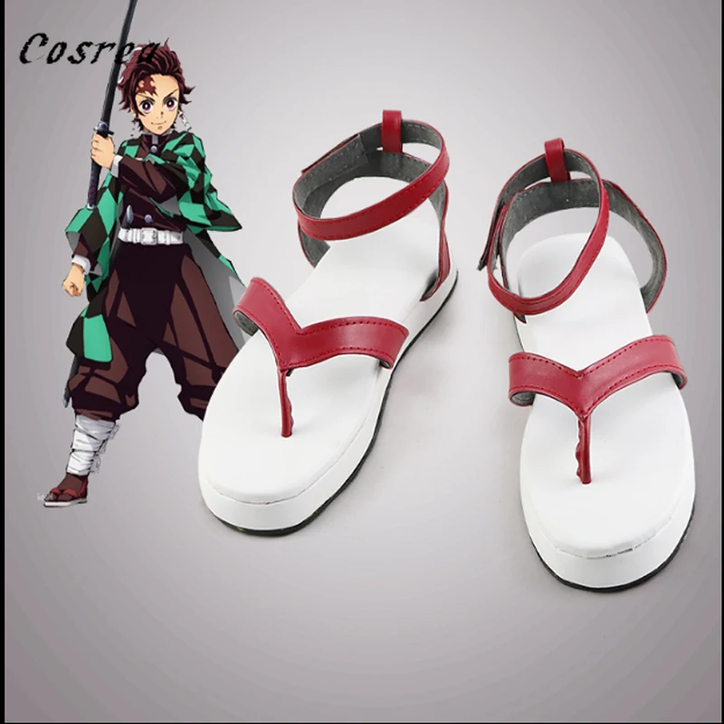 Обувь для косплея Kamado Nezuko аниме убийца демонов киметасу no Yaiba Хэллоуин Tanjirou
