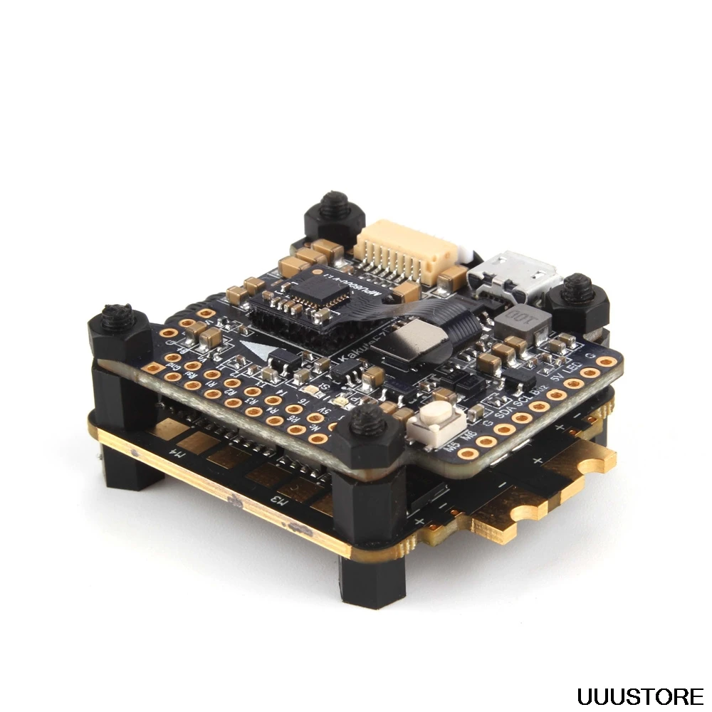 Контроллер полета Holybro Kakute F7 V1.5 + Tekko32 F3 40A 4 в 1 Blheli 32 3-6S бесщеточный ESC для