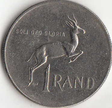 South Africa 1 Rand Commemorative Coin 1982 John Worst Edition 100% Real Original Coins Old | Non-currency