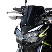 new motorcycle accessories for kawasaki z650 z900 z 650 z 900 2020 windscreen windshield shield screen with bracket