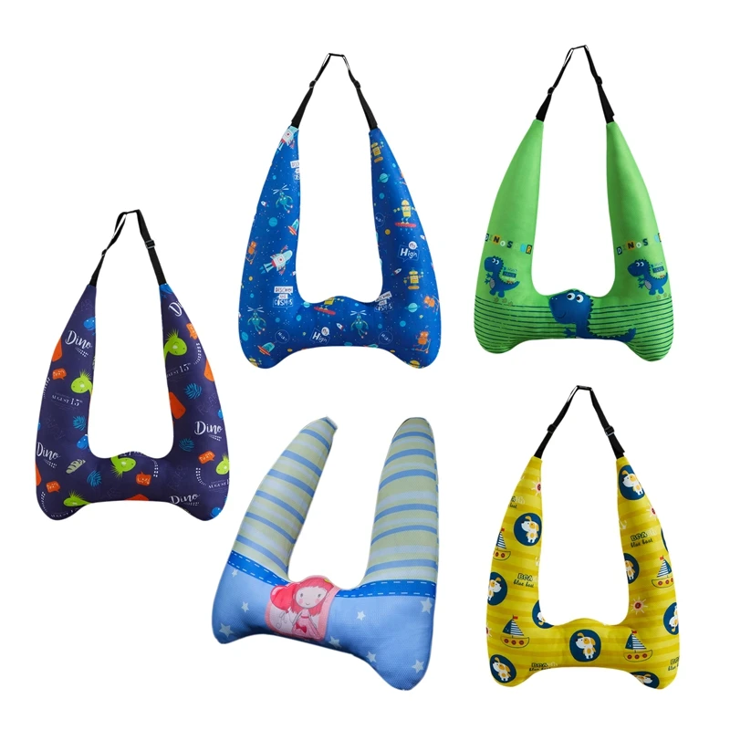 

Автомобильные ремни безопасности, детская подушка, мультяшная защита шеи, детская дорожная подушка, автомобильные принадлежности