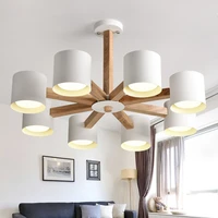 nordic 368 head korea chandelier lighting modern living room creative suspension lamp