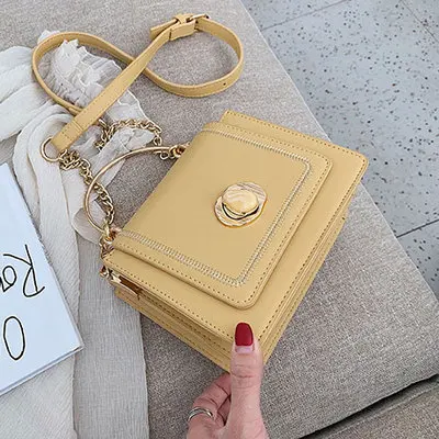 

Solid color Leather Mini Crossbody Bags For Women 2020 Summer Simple Shoulder Bag Female Travel Phone Purses and Handbags