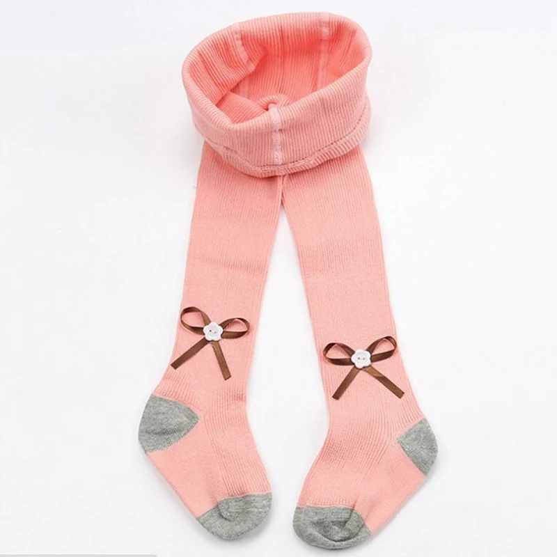 Детские колготки для новорожденных Чулочно-носочные изделия маленьких девочек