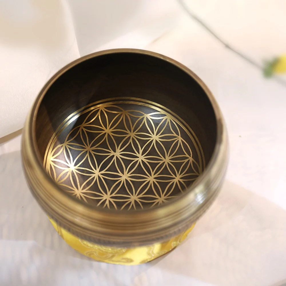 

1 Set Singing Bowl Meditation Sound Bowl Healing Instrument Gift