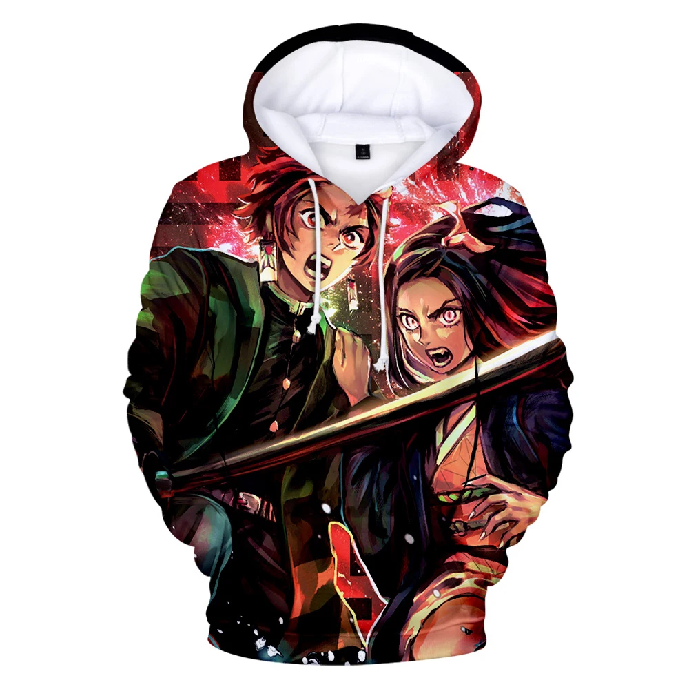 

Demon Slayer 3D Hoodies Men Women Harajuku Hoodies Fashion Autumn Sweatshirts High Quality Cotton Streetwear Personality Hoodies