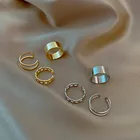 Женское кольцо в стиле ретро, модное регулируемое металлическое кольцо на фаленксе золотого цвета, элегантный винтажный набор колец для свиданий и вечеринок, ювелирные изделия, 2022