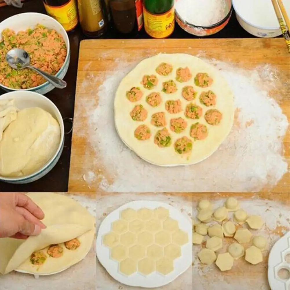 AsyPets 19 отверстий легкая вареника пресс-форма для теста инструмент кухни гаджет