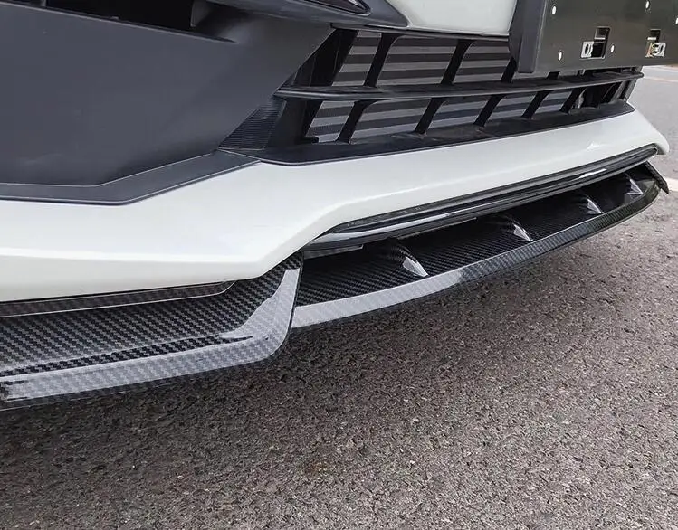 Для Honda Civic Body kit спойлер 2019 2020 для SC ABS задний бампер диффузор защитные