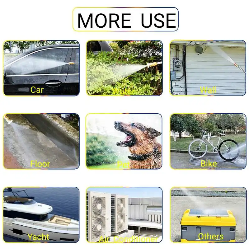 Дешево Cordeless высокое Давление автомобиль мытья стиральная машина Портативный высокое Давление электрический автомобиль шайба Parkside для 18В Makita Бат...