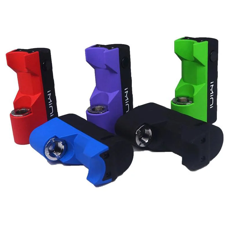 

Imini CBD Thick Oil Cartridges Vaporizer Kit 500mAh Box Mod Battery 510 Thread fit V1 Tank and Wax Atomizer Vape Pen vapor Kit