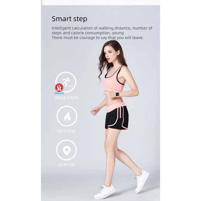 Водонепроницаемый Смарт часы для мужчин сердечного ритма Smartwatch 38 мм смарт и
