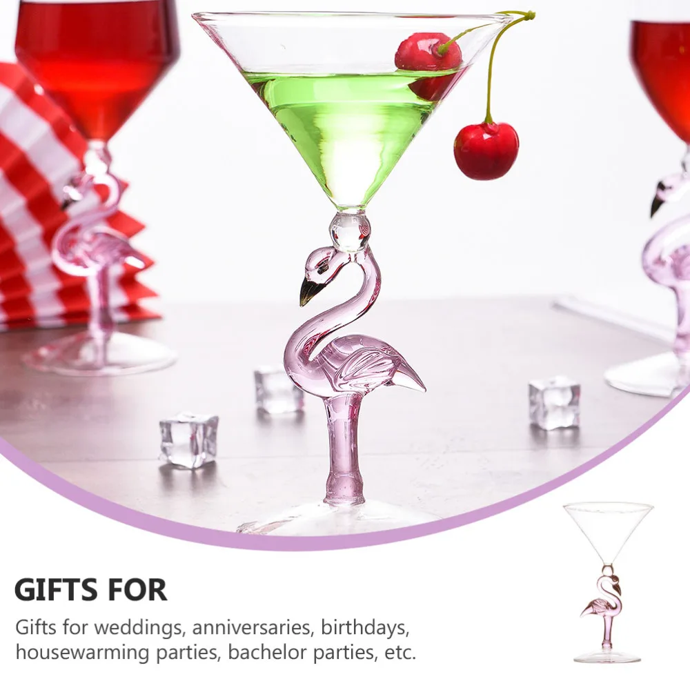 

1Pc Cocktail Glass Elegant Glass Goblet Premium Glass Cups for Bar )