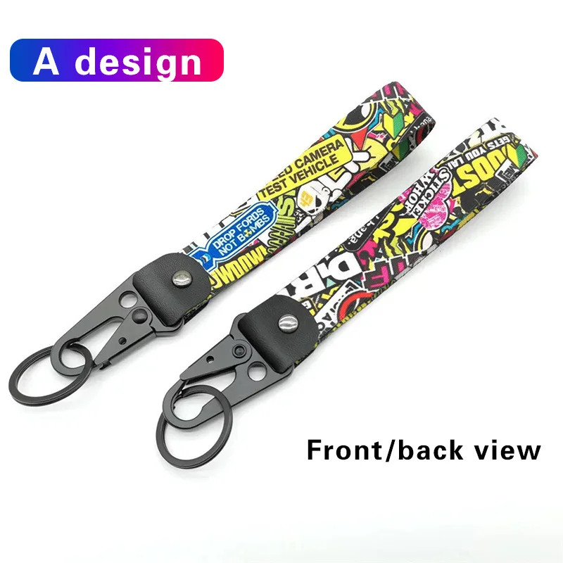 Аксессуары для стайлинга автомобиля брелоки ремешок эмблема нейлоновый брелок