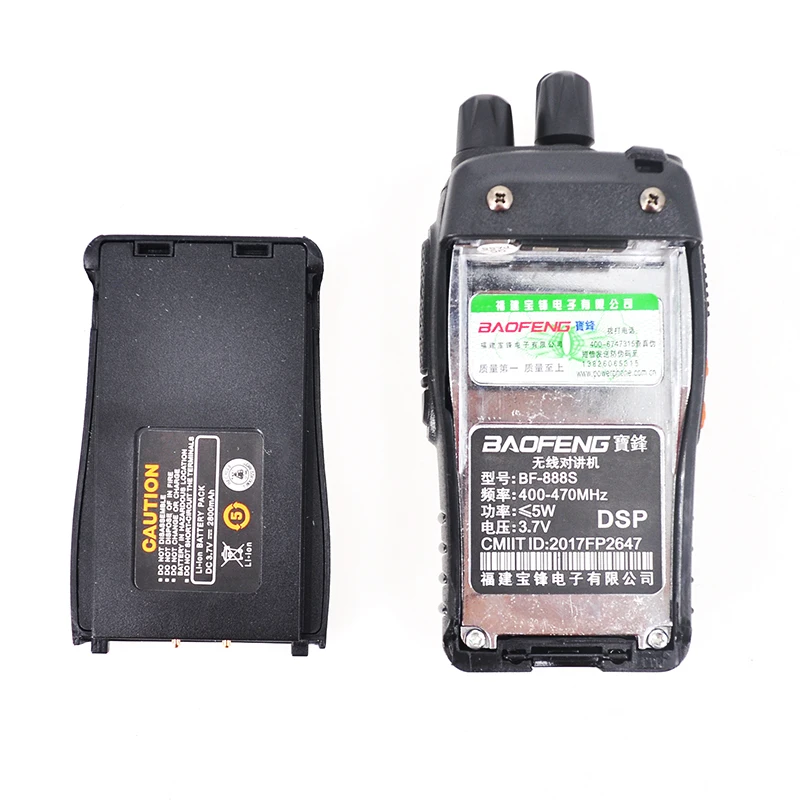 BF-888S рация UHF двусторонняя радиосвязь Baofeng 888s 400-470 МГц 16-канальный портативный