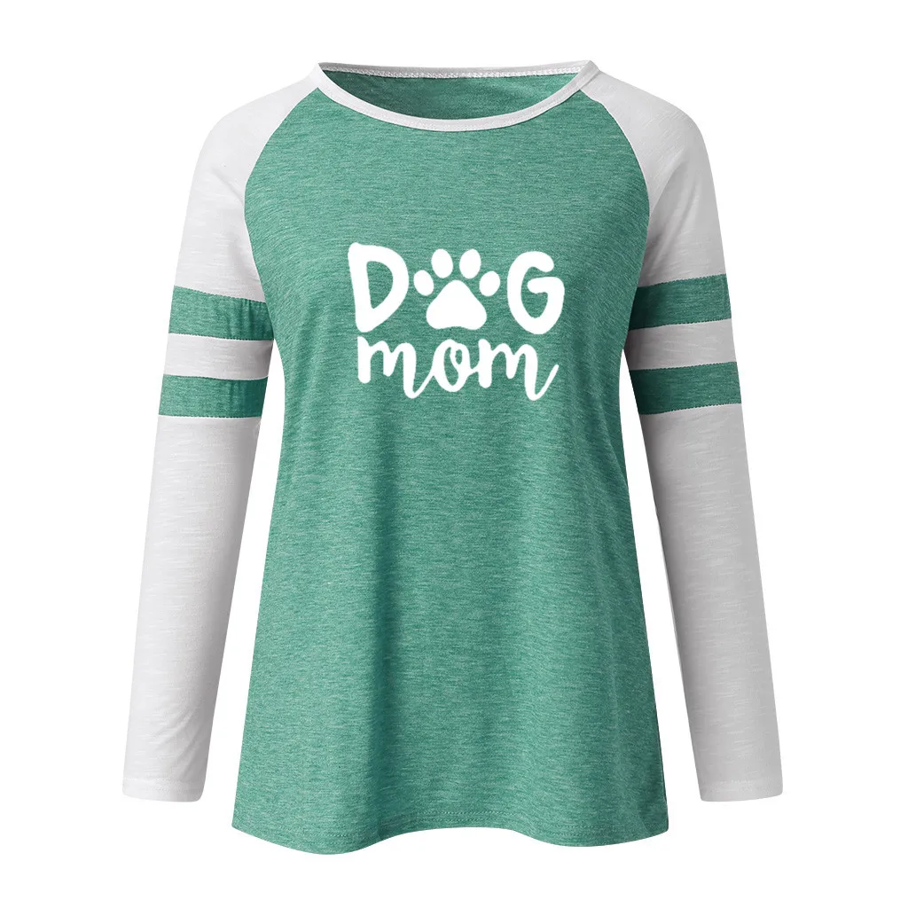 Женская футболка с длинным рукавом круглым вырезом | одежда